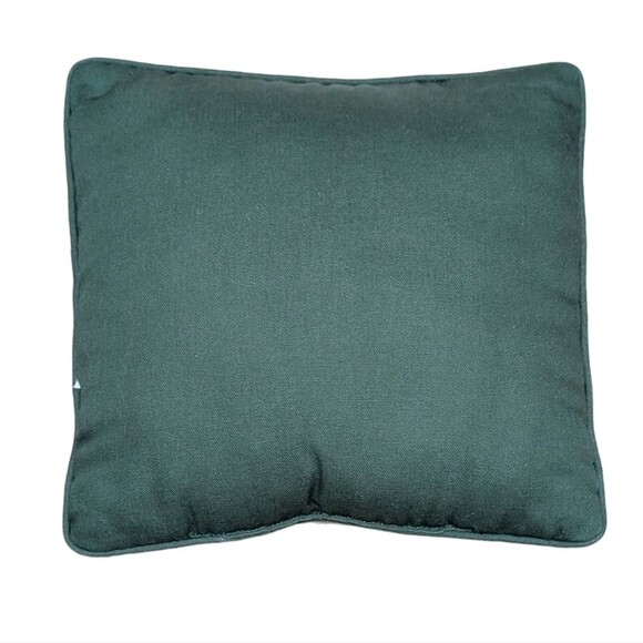 Vintage Teddy Bear Tapestry Accent Pillow seasonal Christmas Holiday home decor - Picture 2 of 6